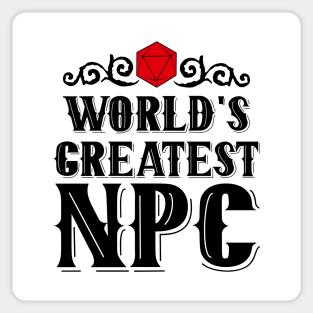 World's Greatest | NPC Sticker